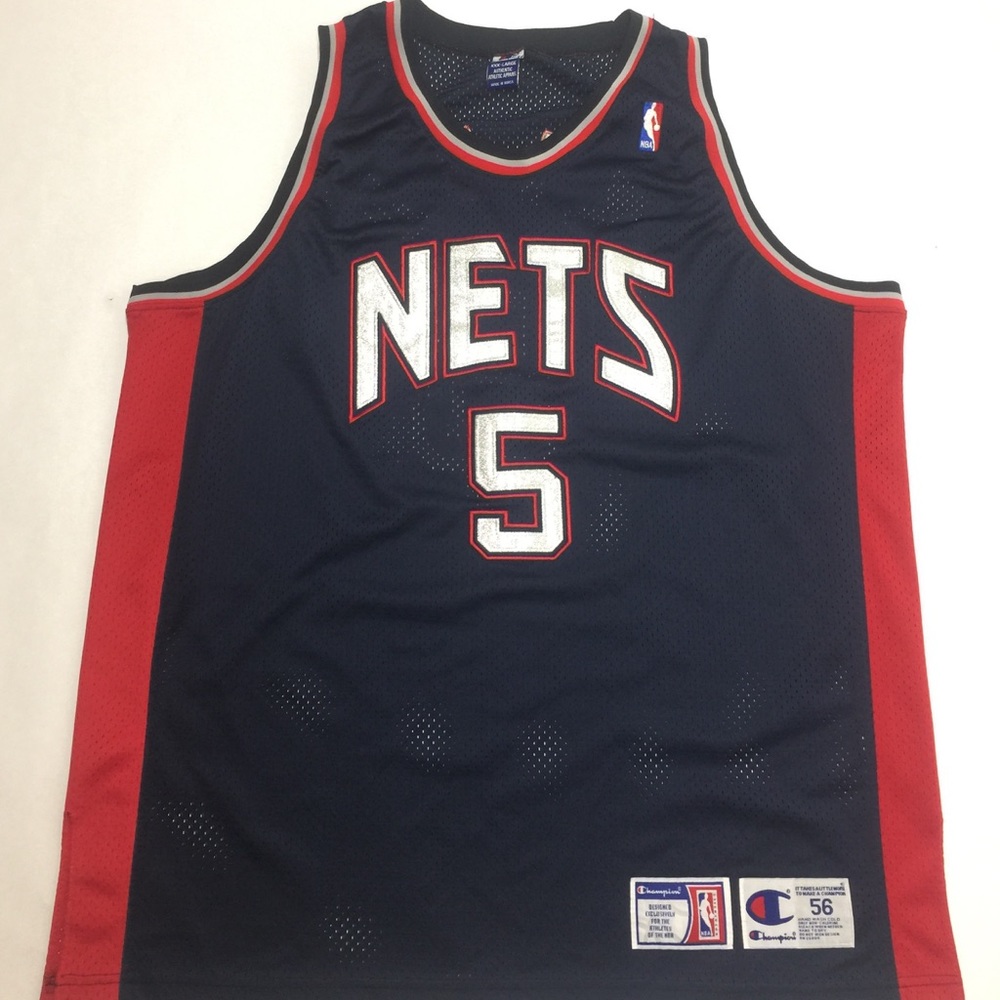 Vintage Jason Kidd Champion Jersey 56 Stitched